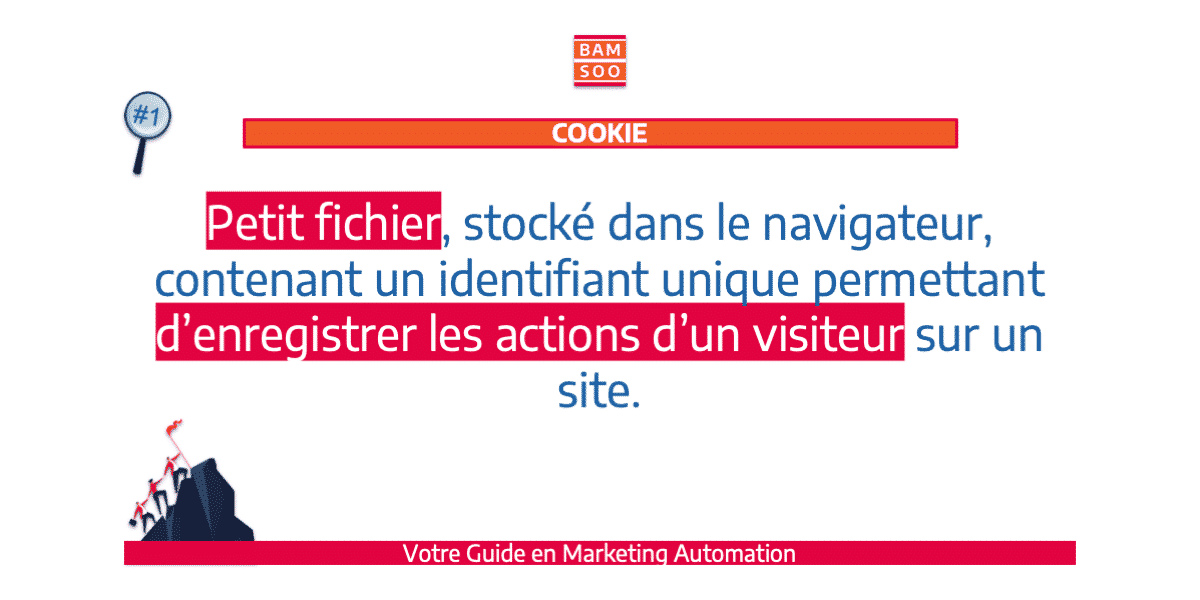 B.A.-BA du marketing automation, le jargon expliqué - cookie.