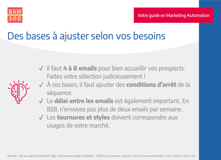 Marketing Automation : Bases expliquées d'un onboarding B2B efficace - Un canevas à adapter