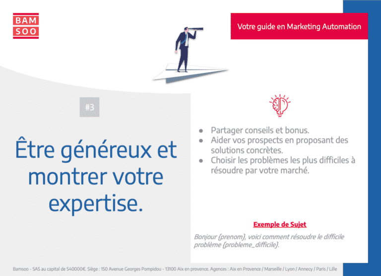 Marketing Automation : Bases expliquées d'un onboarding B2B efficace - Partagez votre expertise