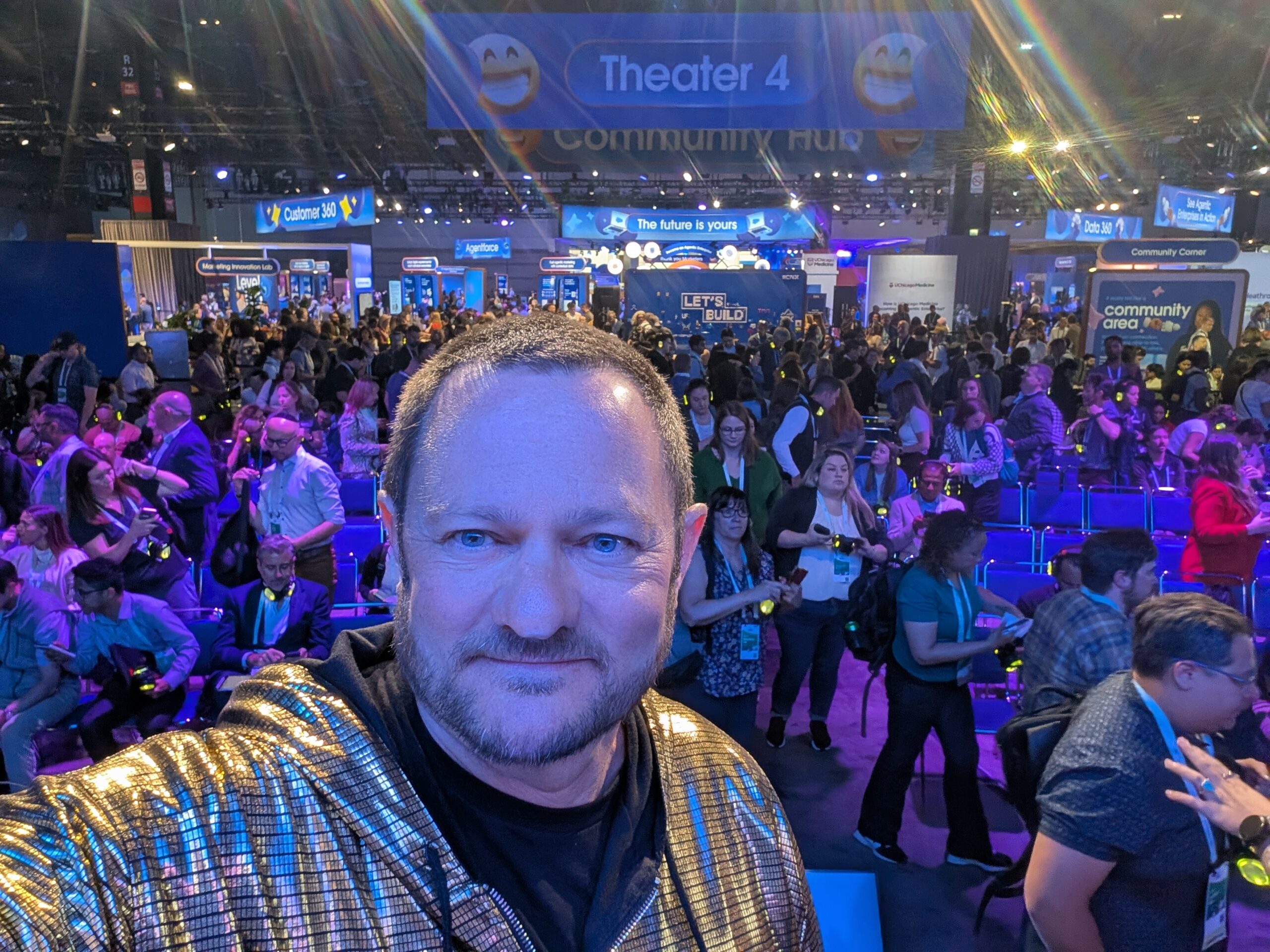François Perret lors d’un événement Salesforce international